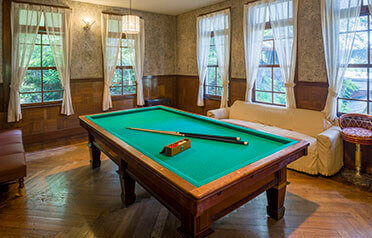 Billiard room